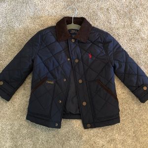 Ralph Lauren Polo Navy toddler boy jacket